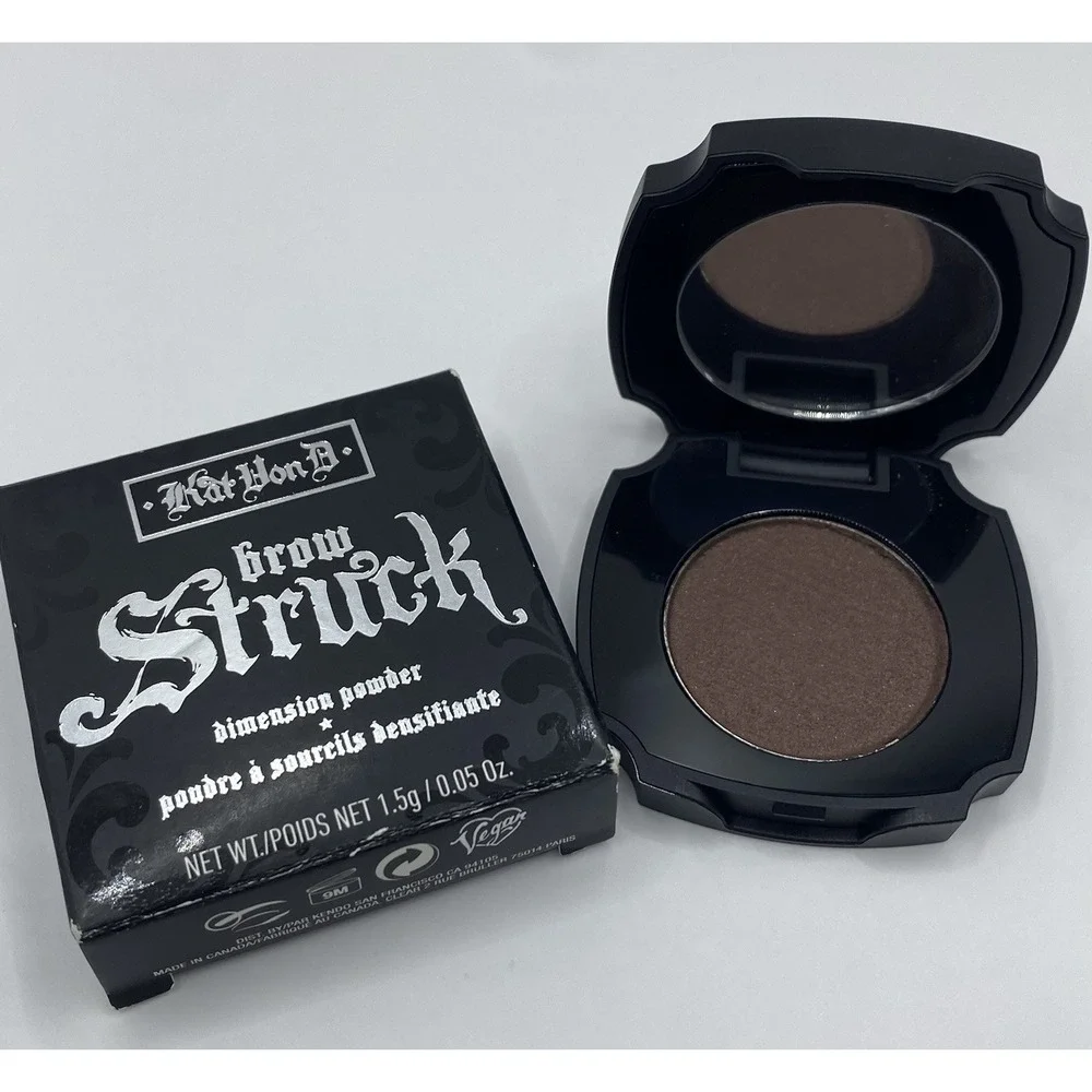 KVD Beauty KAT VON D Brow Struck 3D Eyebrow Dimension WALNUT NIB Discontinued